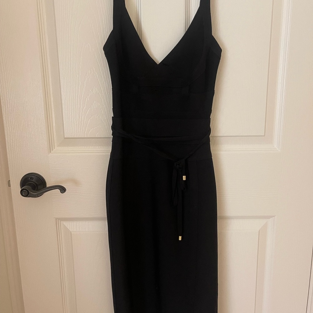 House of CB black bandage dress
